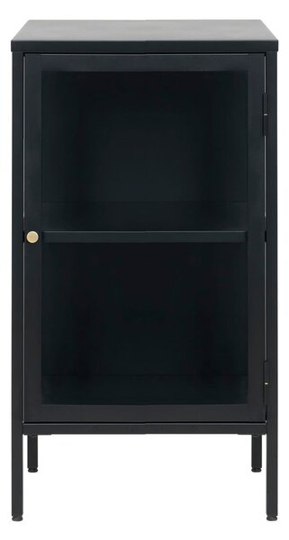 Vetrina nera in metallo 45x85 cm Carmel - Unique Furniture