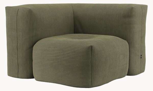 Modulo angolare in velluto a coste Soft