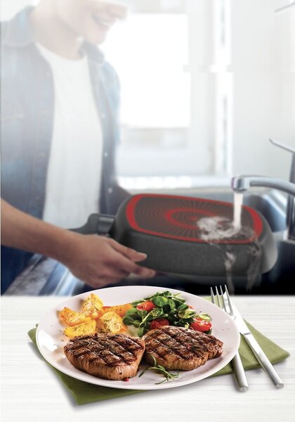 Teglia in alluminio ø 26 cm Simply Clean Red - Tefal