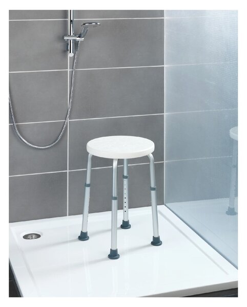 Sgabello per bagno/doccia, 45 x 45 cm Secura - Wenko