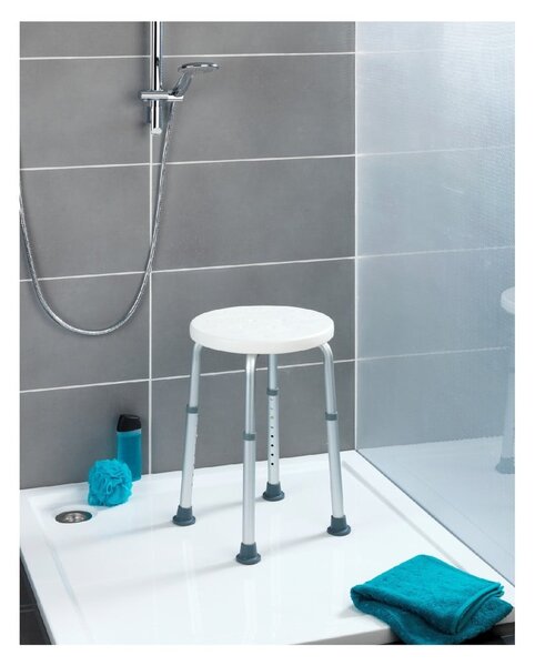 Sgabello per bagno/doccia, 45 x 45 cm Secura - Wenko