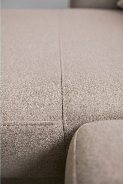 Divano letto variabile beige ad angolo Pop - Bonami Selection