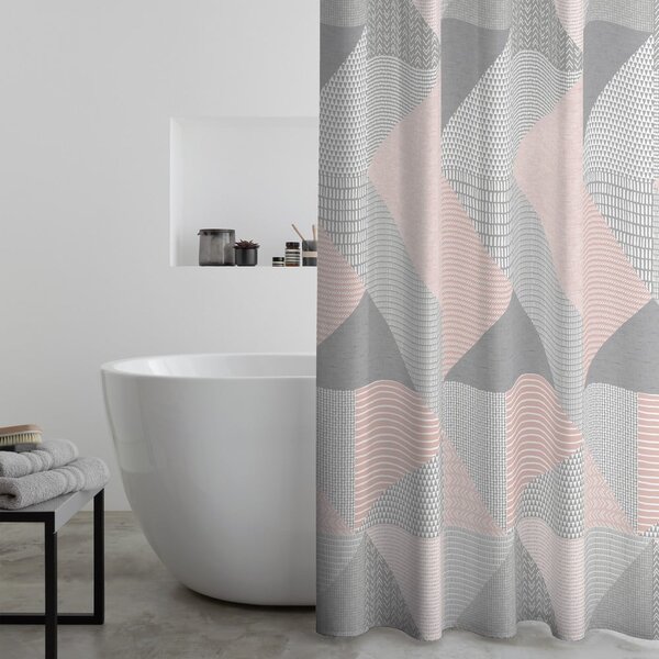 Tenda da doccia 180x180 cm Larsson Geo - Catherine Lansfield