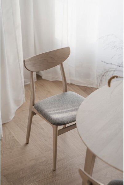 Set di 2 sedie da pranzo in colore naturale Rodham - Rowico