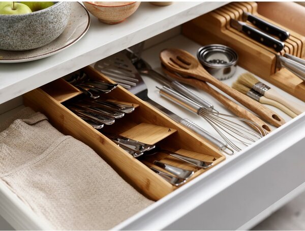Organizzatore di posate in bambù DrawerStore™ - Joseph Joseph