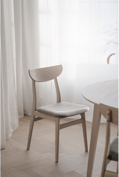 Set di 2 sedie da pranzo in colore naturale Rodham - Rowico