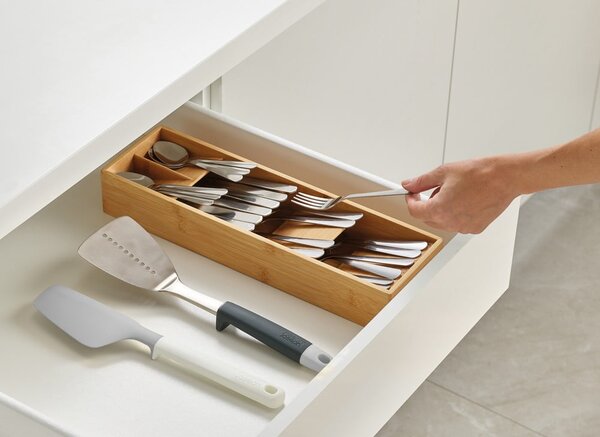 Organizzatore di posate in bambù DrawerStore™ - Joseph Joseph