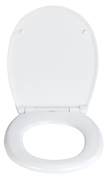 Sedile del wc in acciaio inox bianco Vorno - Wenko