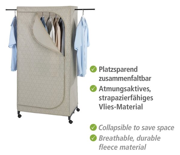 Armadio beige in tessuto 75x160 cm Balance - Wenko