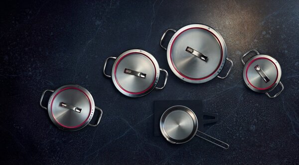 Set di pentole in acciaio inox 9 pezzi Function - WMF