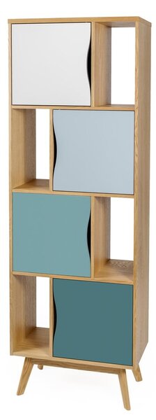 Libreria turchese 65x191 cm Avon - Woodman