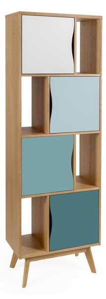 Libreria turchese 65x191 cm Avon - Woodman