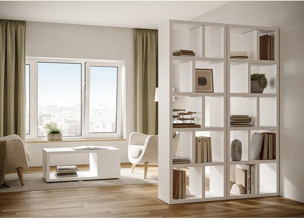 Libreria bianca 70x198 cm Berlin - TemaHome