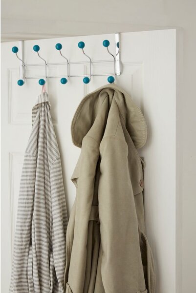 Appendiabiti in metallo color argento 41 cm - Premier Housewares
