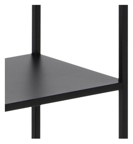 Libreria nera in metallo 70x185 cm Newcastle - Actona