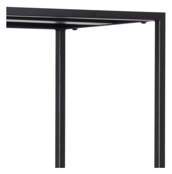 Libreria nera in metallo 70x185 cm Newcastle - Actona