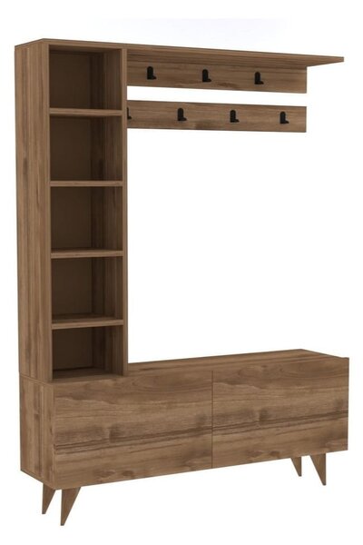 Set da corridoio in noce in colore naturale Hale - Kalune Design