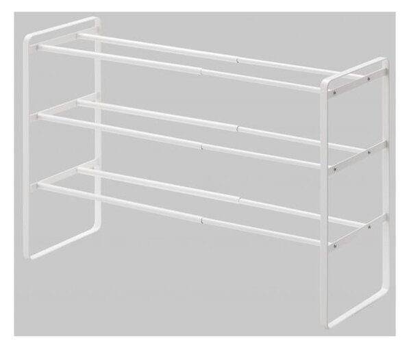 Scaffale bianco regolabile a 3 livelli Maebashi - YAMAZAKI