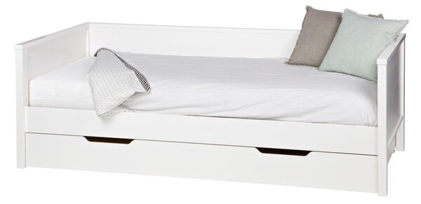 Letto singolo bianco 90x200 cm Nikki - WOOOD