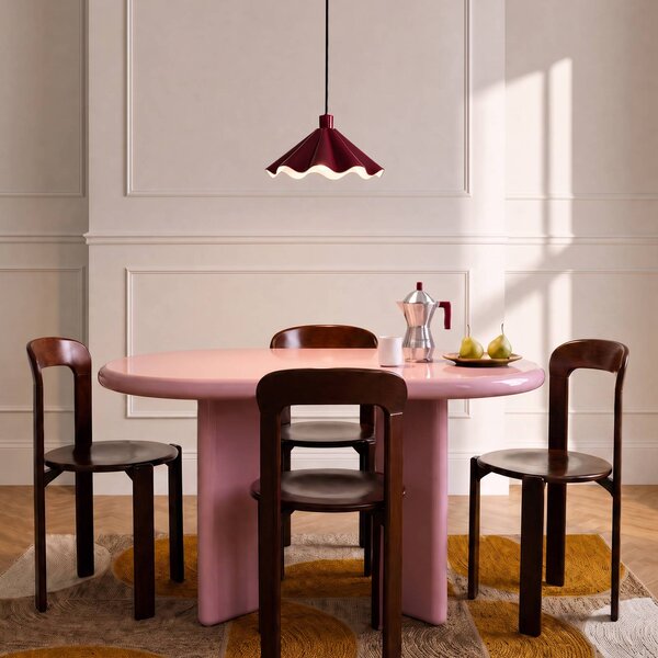Lampada a sospensione Lilliet Lindby, dimmerabile, Rosso, Soggiorno / Sala da pranzo, Metallo, Moderno, Lampada a sospensione