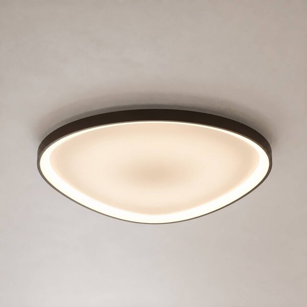 Plafoniera soffitto Asken Lucande, dimmerabile, Marrone / Ruggine, Corridoio, Alluminio, Moderno, Plafoniera