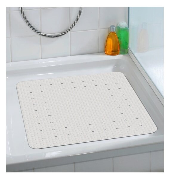 Tappeto da bagno antiscivolo bianco, 54 x 54 cm Mirasol - Wenko