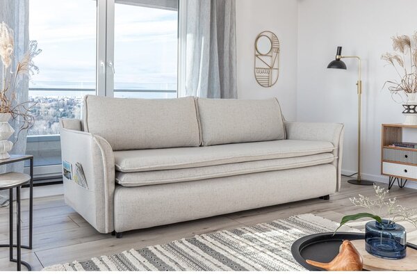 Divano letto beige Charming Charlie - Miuform