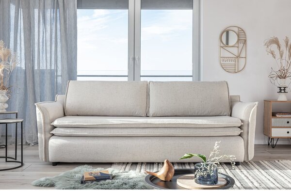 Divano letto beige Charming Charlie - Miuform