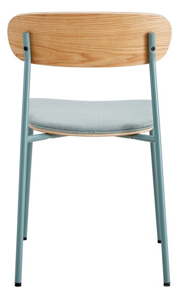 Sedie da pranzo in set verdi/di colore naturale 2 pz Adriana – Marckeric