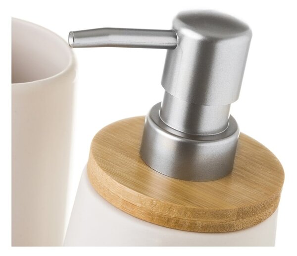 Set di accessori da bagno bianchi - Casa Selección