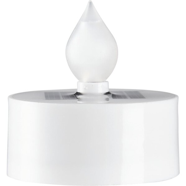 Candele a LED in set con alimentazione a pannelli solari da esterno 3 pz (altezza totale 5,5 cm) Saul – Star Trading
