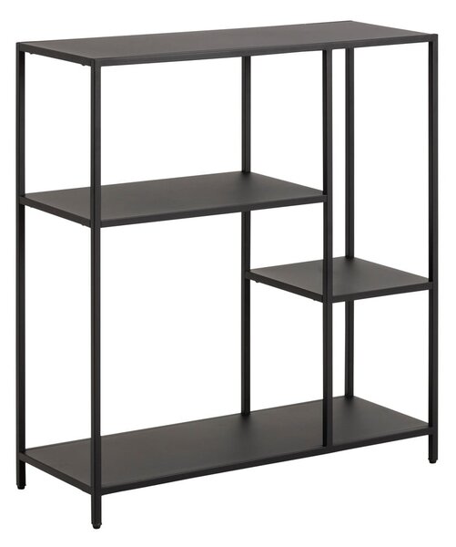 Libreria nera in metallo 80x86 cm Newcastle - Actona