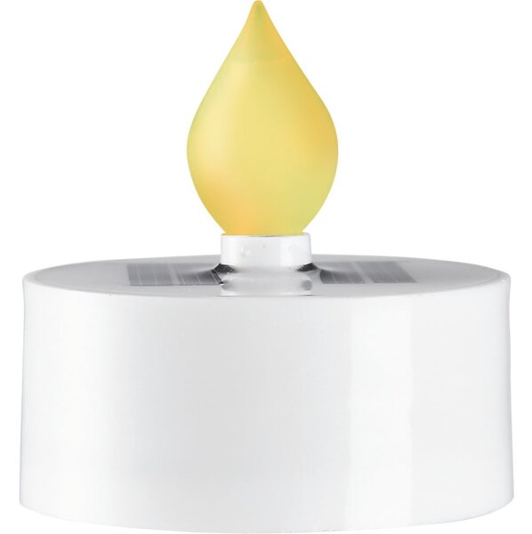 Candele a LED in set con alimentazione a pannelli solari da esterno 3 pz (altezza totale 5,5 cm) Saul – Star Trading