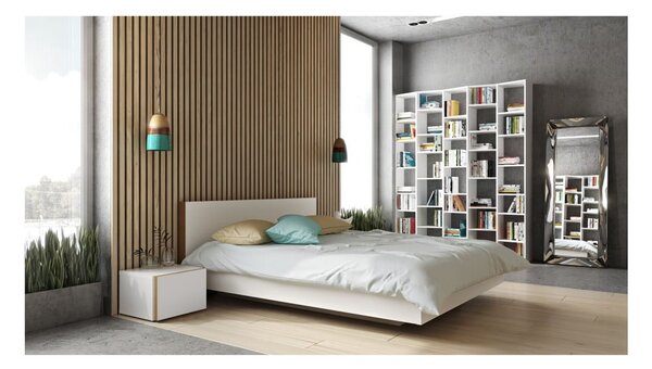 Libreria bianca 182x224 cm Valsa – TemaHome