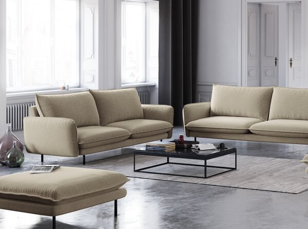 Poggiapiedi beige Vienna - Cosmopolitan Design
