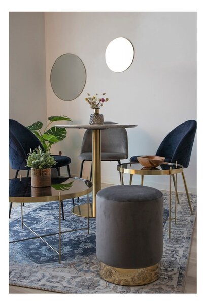 Set di 2 sedie da pranzo in velluto grigio chiaro Geneve - House Nordic