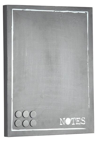 Bacheca in metallo grigio Memo - LABEL51
