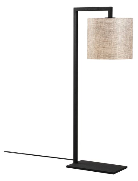 Lampada da tavolo nera e beige Profil - Opviq lights