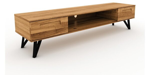 Tavolo TV in rovere 182x42 cm Golo - The Beds