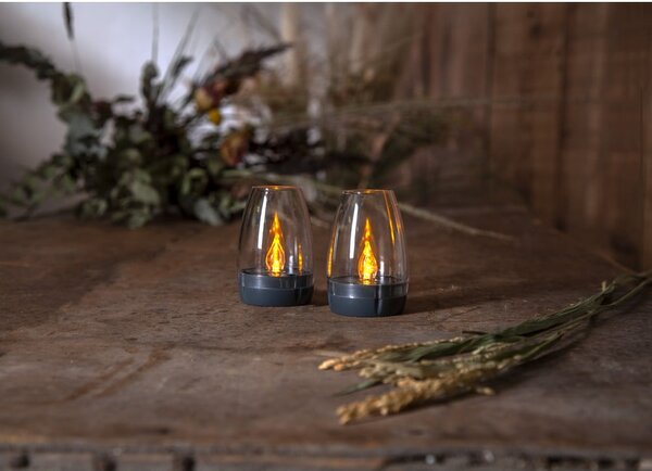 Set di 2 decorazioni luminose a LED solari Tropea - Star Trading