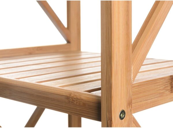 Mensola da bagno in bambù colore naturale 36,5x153 cm - Casa Selección