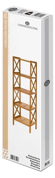 Mensola da bagno in bambù colore naturale 36,5x153 cm - Casa Selección