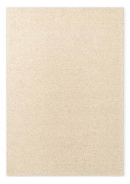 Tappeto beige in lana tessuto a mano 140x200 cm Puristic Knots – Elle Decoration