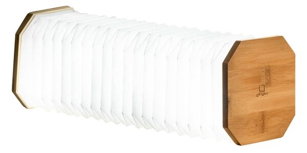 Decorazione luminosa di colore naturale con ricarica USB Accordion – Gingko