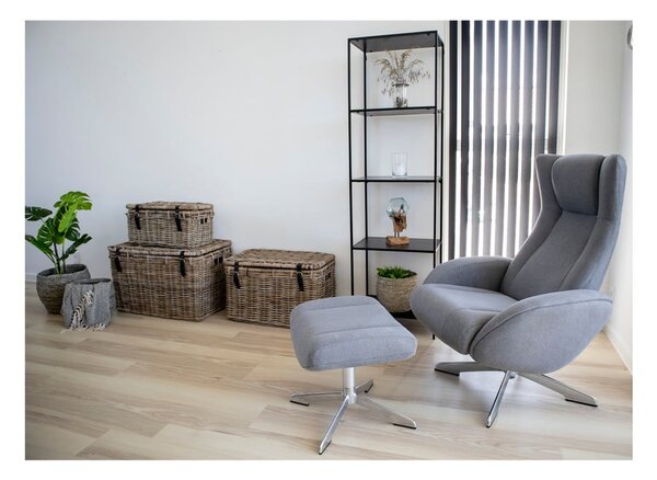 Libreria nera in frassino 51x170 cm Vita - House Nordic