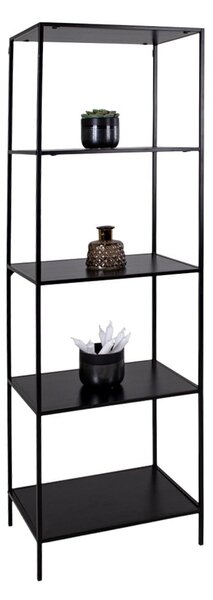 Libreria nera in frassino 51x170 cm Vita - House Nordic