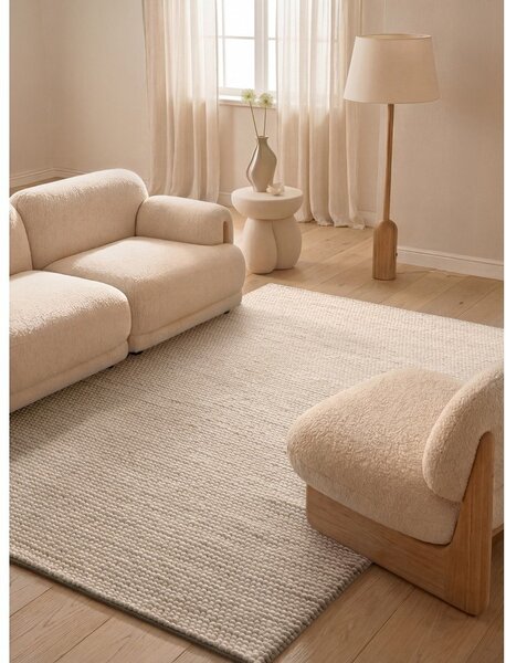 Tappeto color crema in lana tessuto a mano 200x300 cm Richmond Diana – Ted Baker