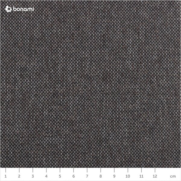 Divano letto angolare grigio scuro L, angolo sinistro Dazzling Daisy - Miuform