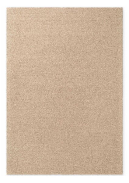 Tappeto di colore naturale in lana tessuto a mano 140x200 cm Puristic Knots – Elle Decoration
