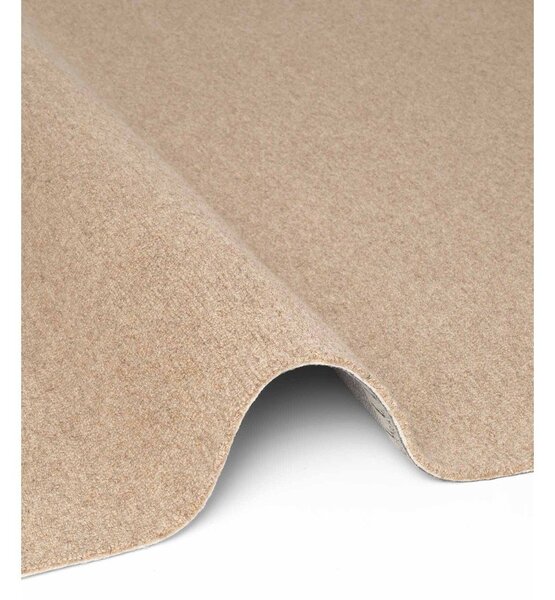 Tappeto di colore naturale in lana tessuto a mano 140x200 cm Puristic Knots – Elle Decoration